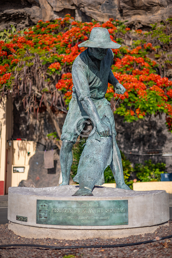 Homenaje a los pescadores - Santiago - La Gomera