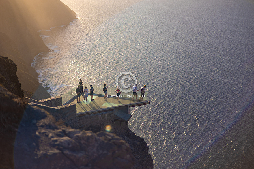 mirador el balcón - la aldea - gran canaria