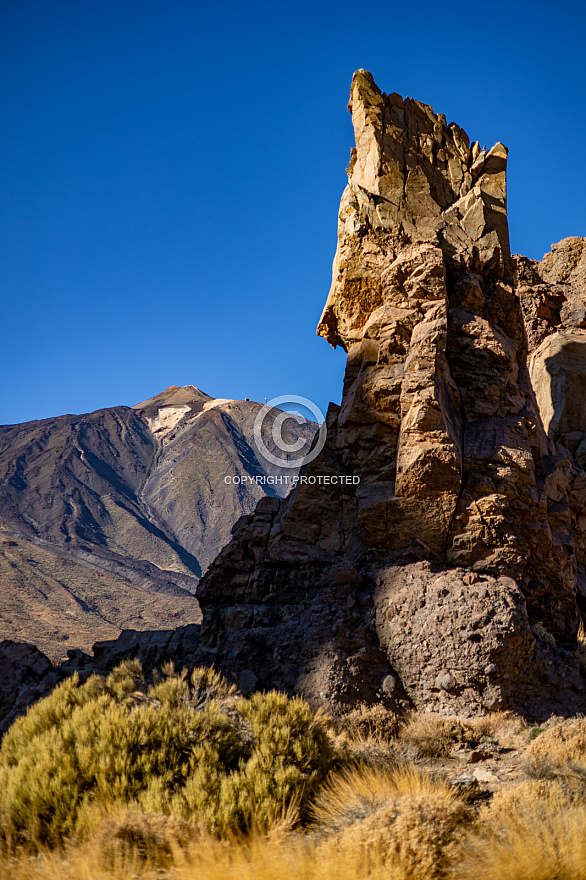 sendero roques de garcía - cañadas del teide - tenerife