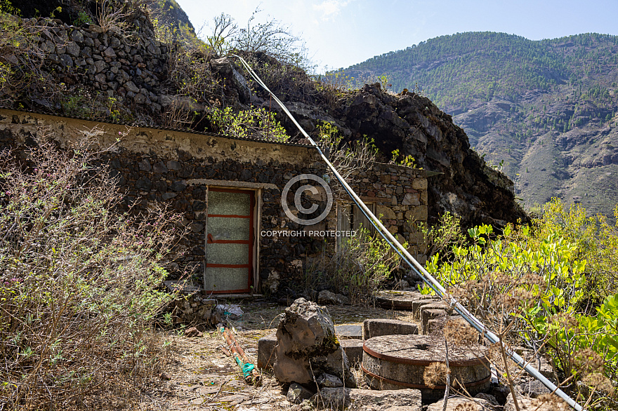 Molinos de Agua en El Sao - Agaete