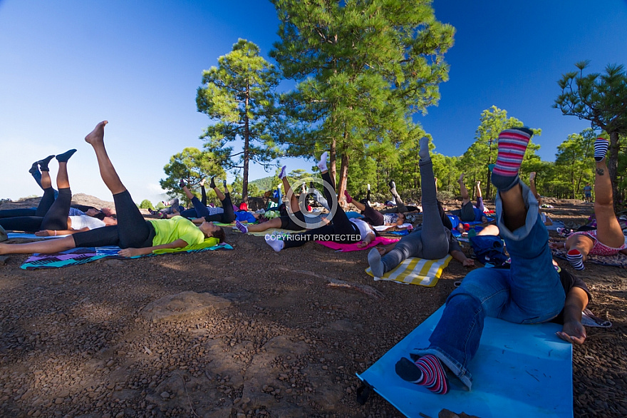 Yoga in Tamadaba