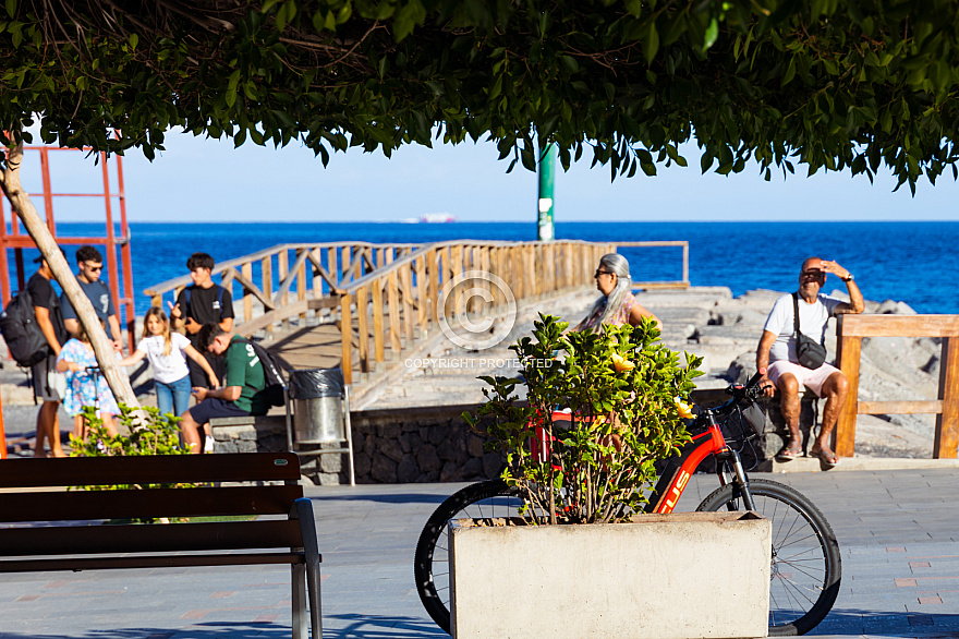 Puerto de Santiago en La Gomera