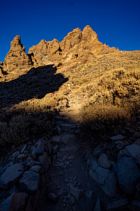 sendero roques de garcía - cañadas del teide - tenerife