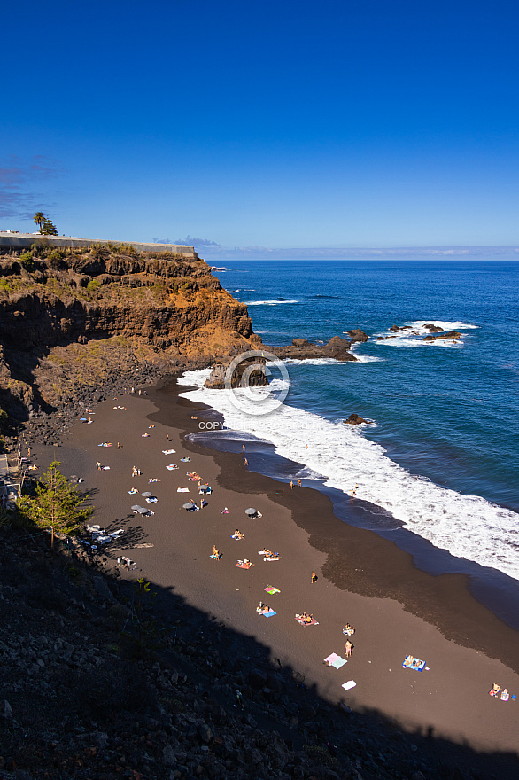 Playa de El Bollullo: Tenerife