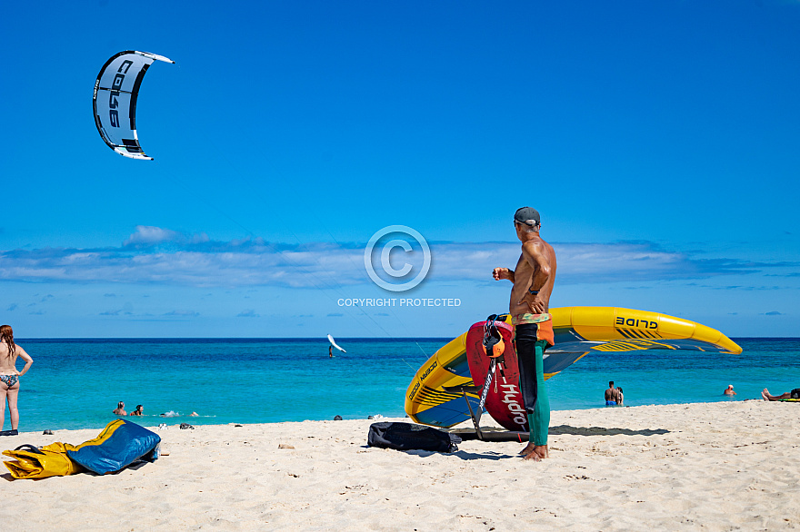 Wing Foil en Playa Grandes - Fuerteventura