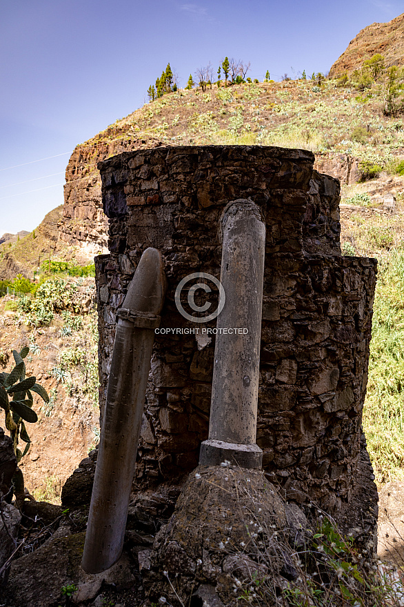 Molinos de Agua en El Sao - Agaete