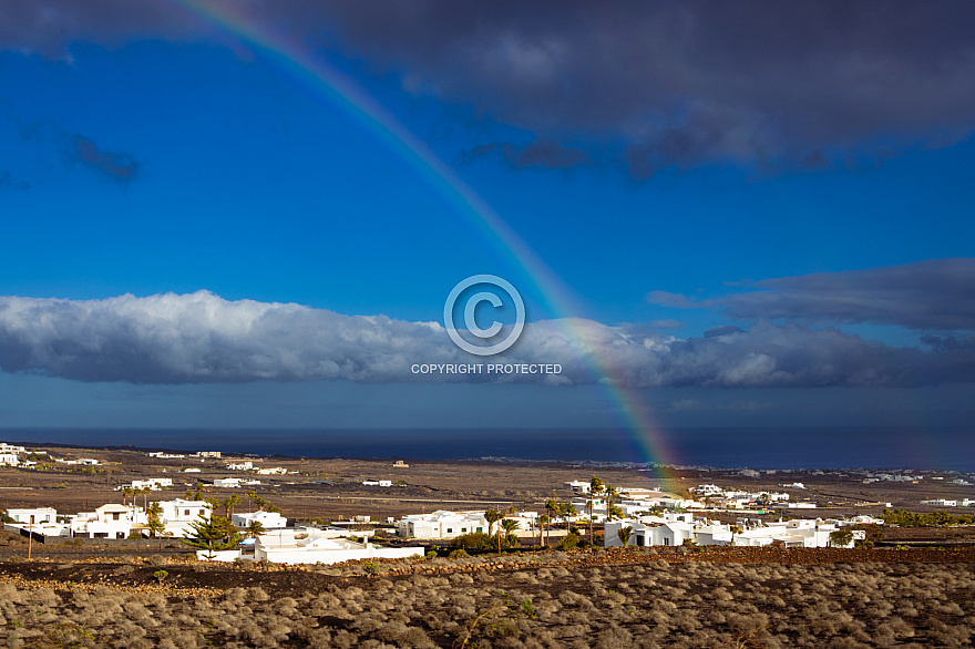 Lanzarote: Arcoiris