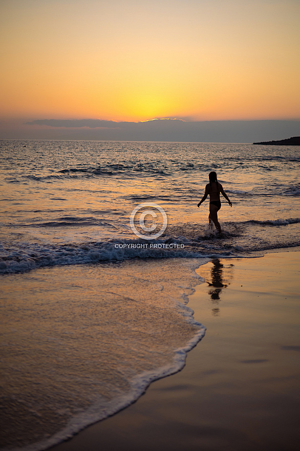 Playa Diego Hernández (spaghetti beach)