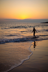 Playa Diego Hernández (spaghetti beach)