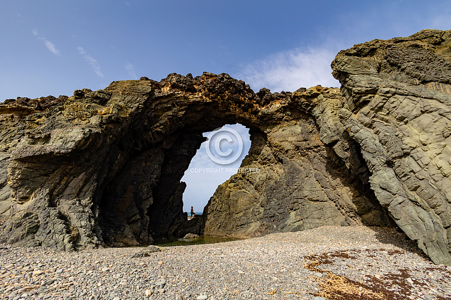 Playa Peña Horadada o Playa o Arco del Jurado - Fuerteventura