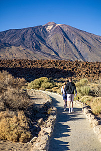 sendero roques de garcía - cañadas del teide - tenerife