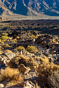 sendero roques de garcía - cañadas del teide - tenerife