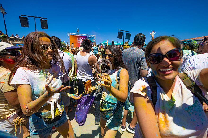 Holi - festival de los colores - Puerto de la Cruz