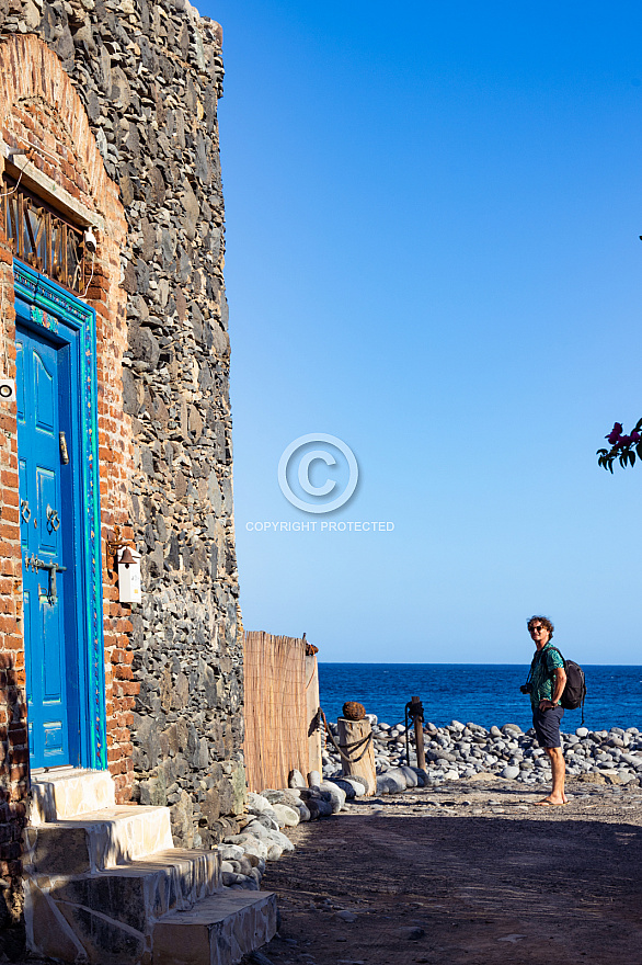 Puerto de Santiago en La Gomera