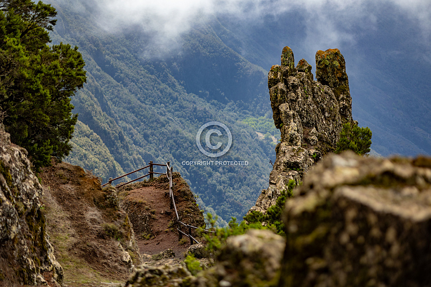 Mirador de Jinama - el hierro