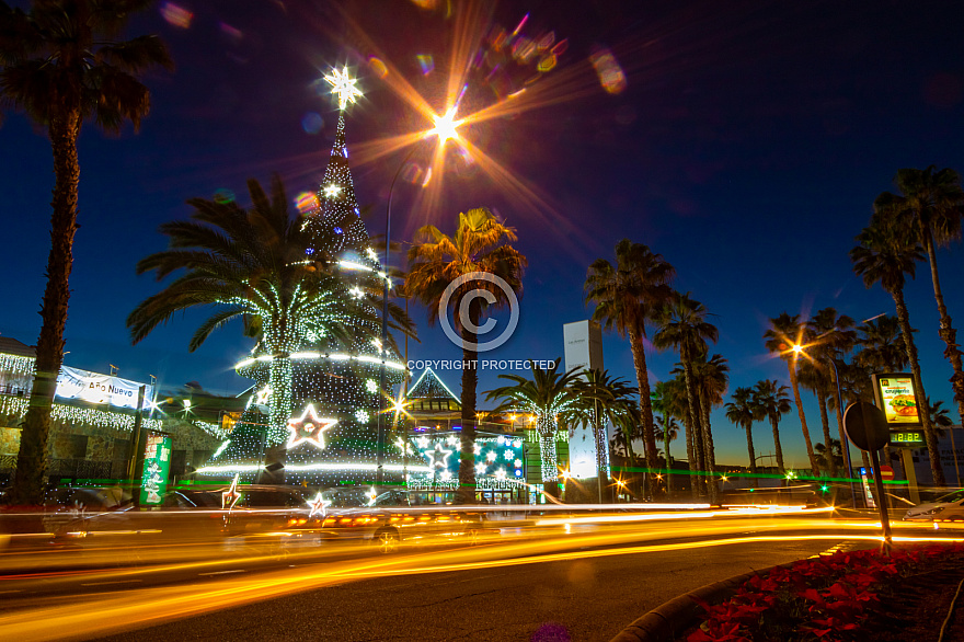 Christmas tree Las Palmas Gran Canaria