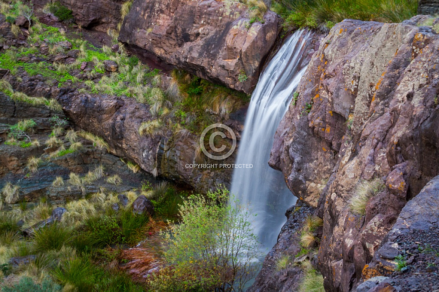 Charco Azul and surrounding area