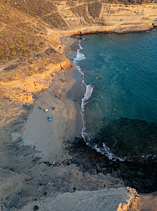 Playa Diego Hernández (spaghetti beach)