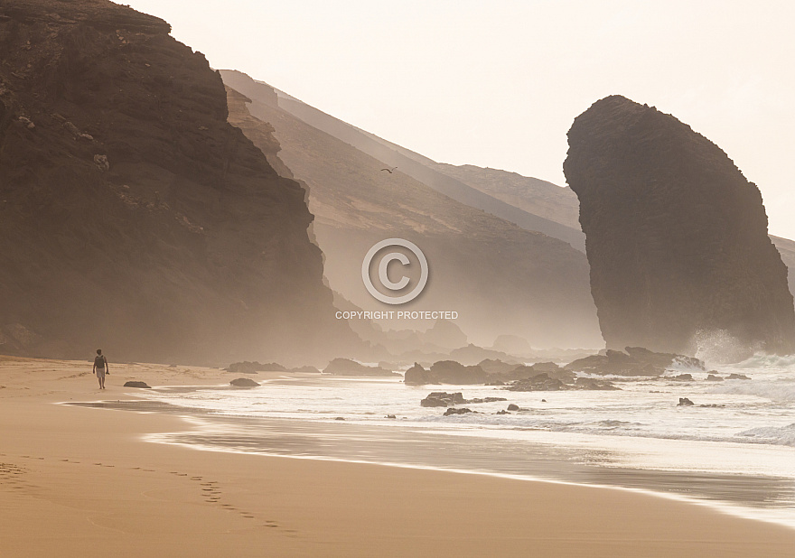 Fuerteventura: Playa de Cofete y Roca del Moro