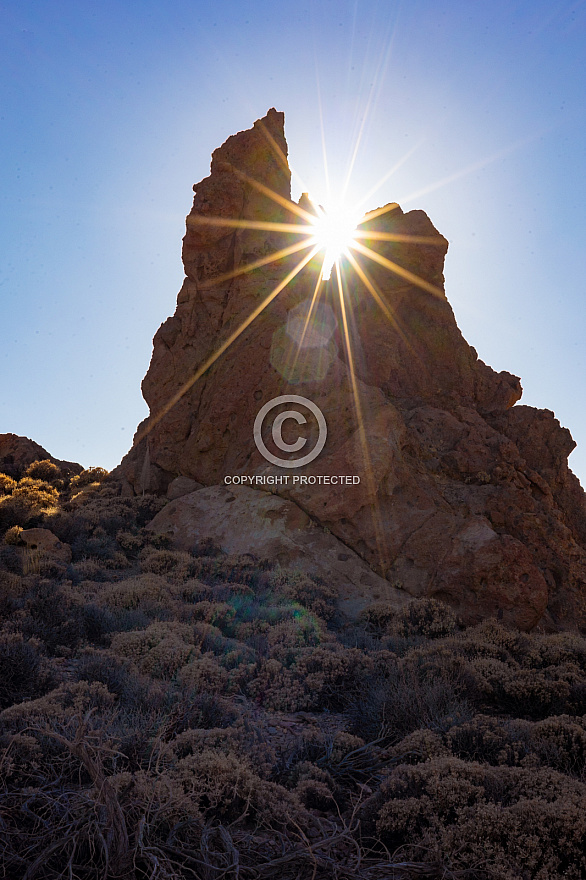 sendero roques de garcía - cañadas del teide - tenerife