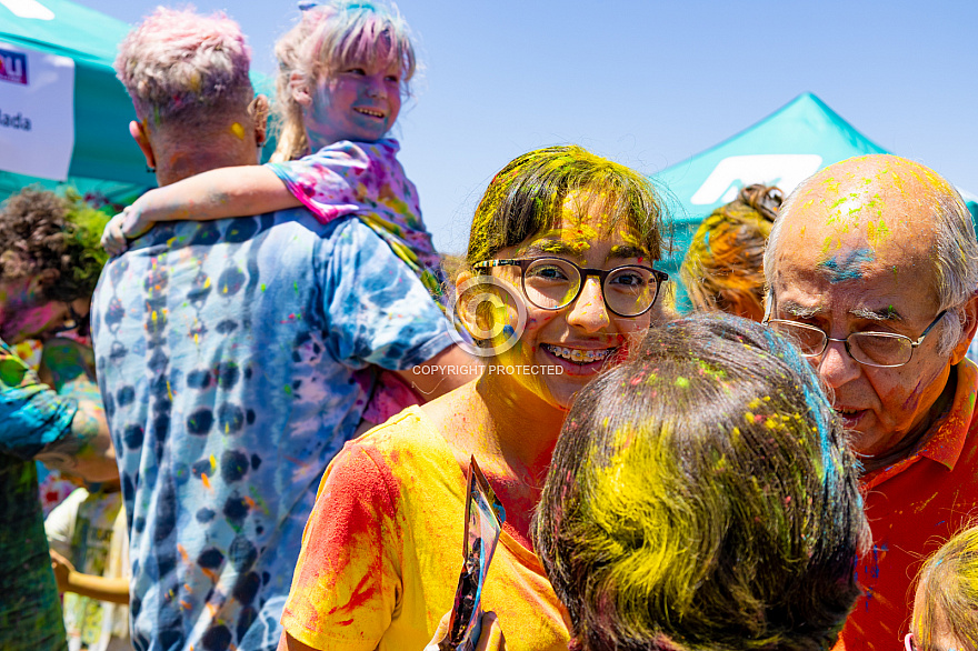 Holi - festival de los colores - Puerto de la Cruz