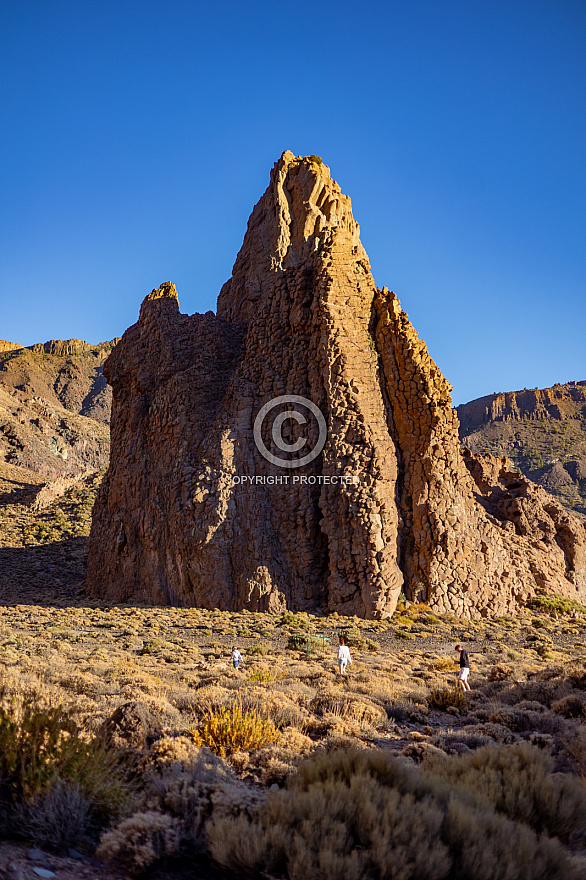 sendero roques de garcía - cañadas del teide - tenerife