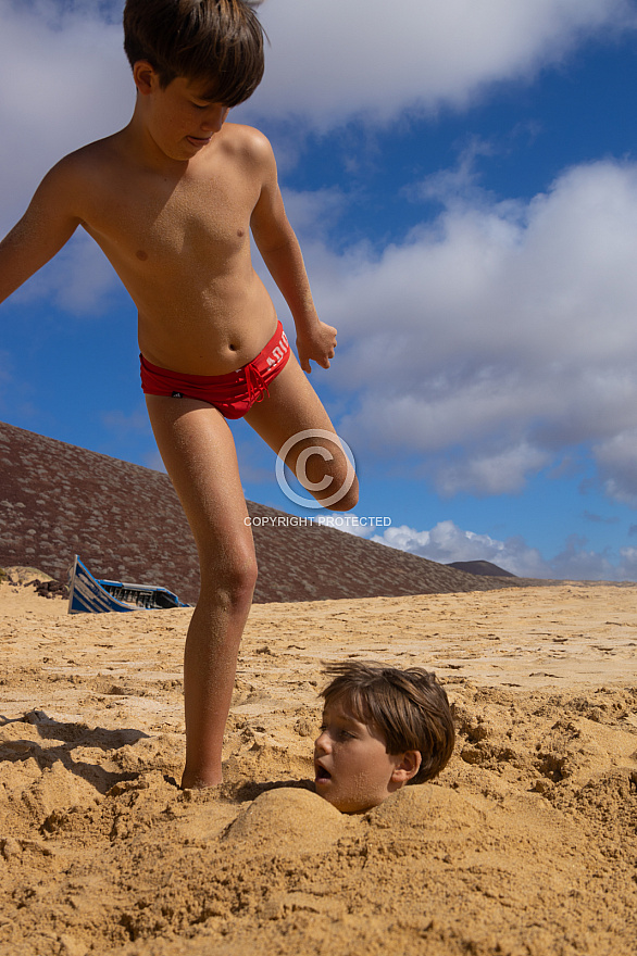 La Graciosa: Playa De Las Conchas