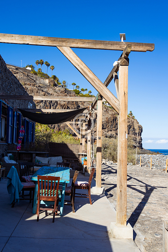 Puerto de Santiago en La Gomera