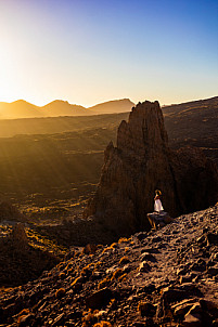 sendero roques de garcía - cañadas del teide - tenerife