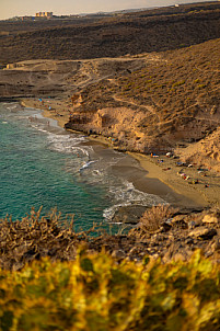 Playa Diego Hernández (spaghetti beach)