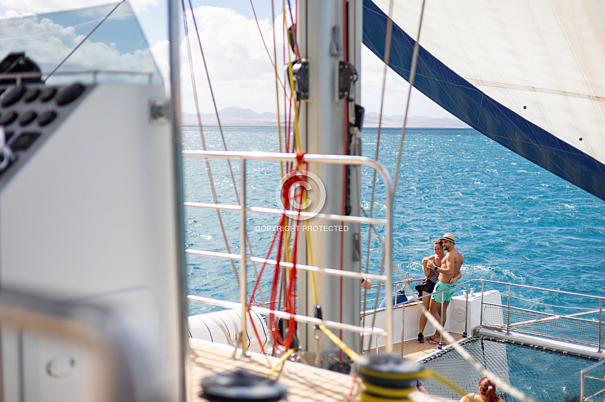 La Graciosa catamaran boat excursion