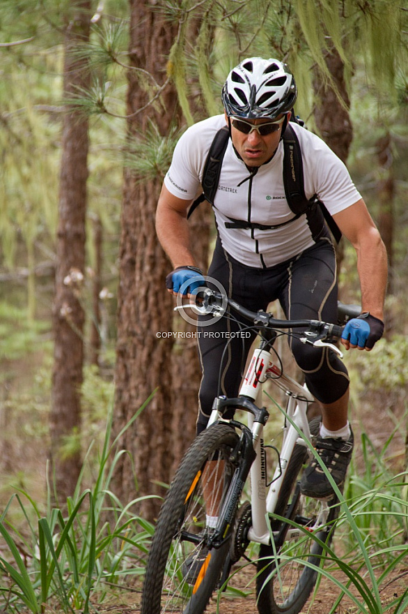 Mountainbike on Gran Canaria