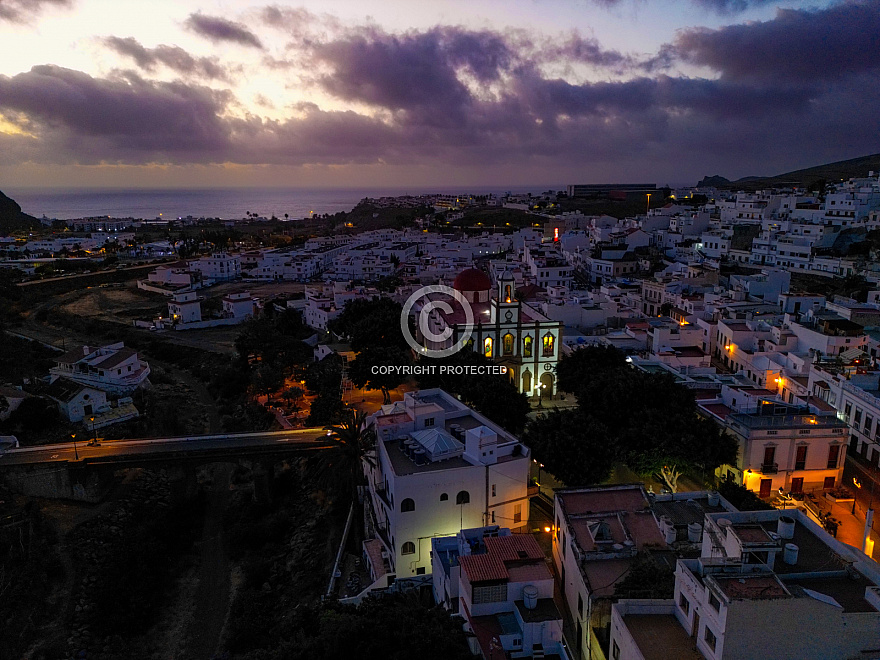 Agaete by night