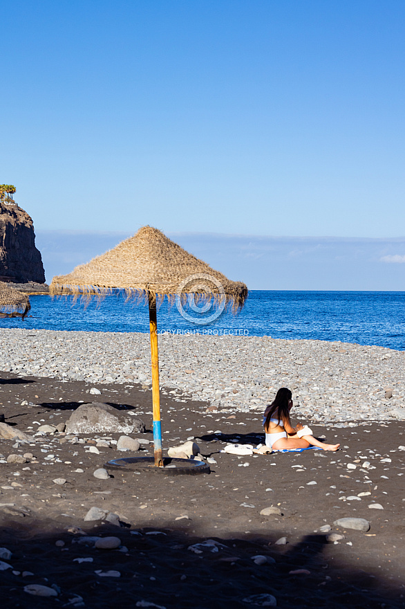 Puerto de Santiago en La Gomera