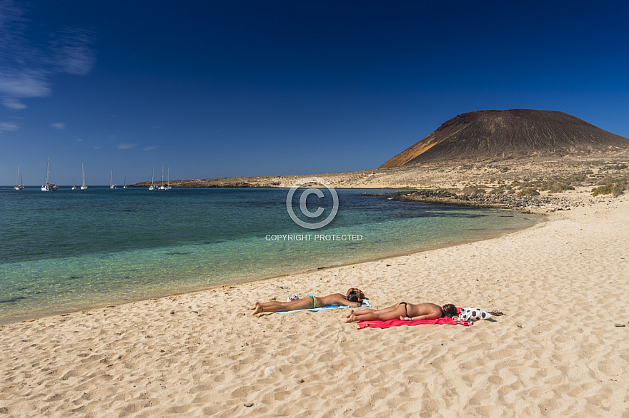 Playa de la Francesa La Graciosa