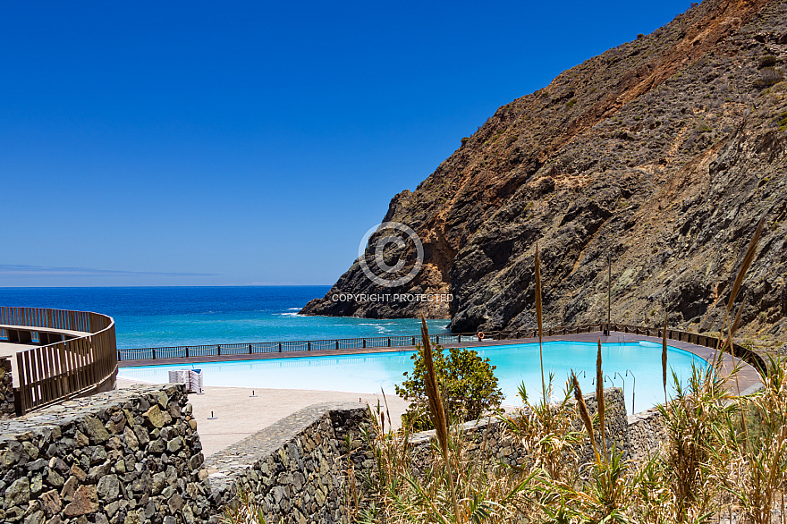 La Gomera: Playa de Vallehermoso