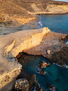 Playa Diego Hernández (spaghetti beach)