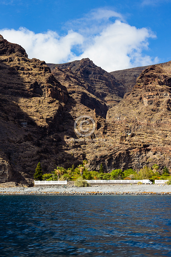 La Gomera: Valle Gran Rey Playa de Las Arenas