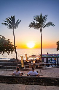 La Palma Puerto Naos Atardecer