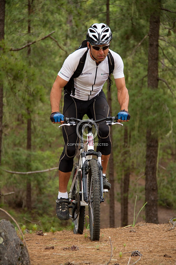 Mountainbike on Gran Canaria