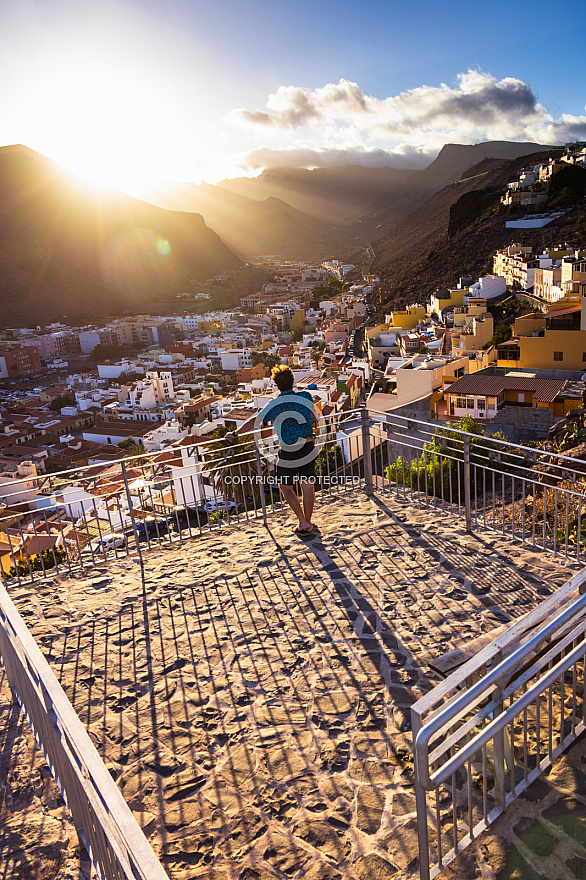 La Gomera: Mirador del Parador en San Sebastián