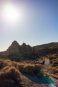 sendero roques de garcía - cañadas del teide - tenerife