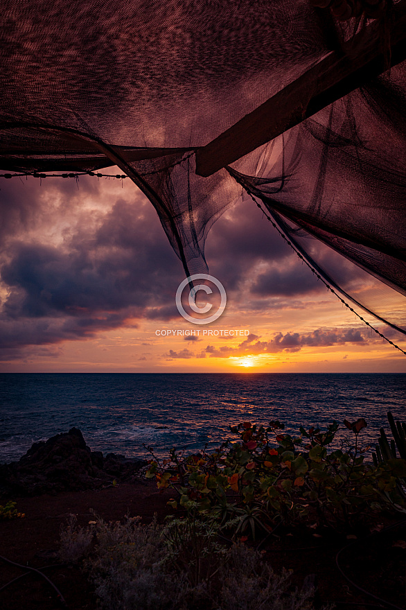 Sunset drink at Buenavista del Norte - Tenerife