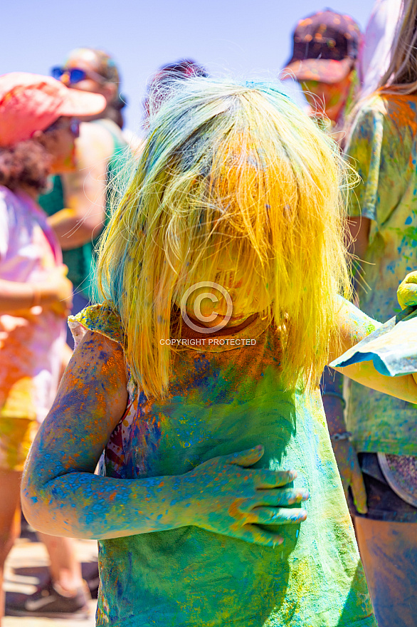 Holi - festival de los colores - Puerto de la Cruz