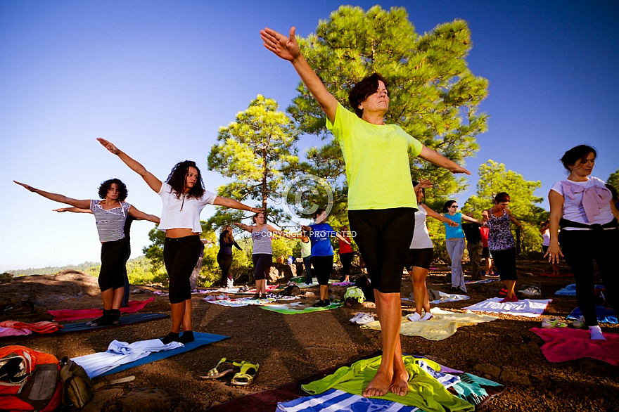 Yoga in Tamadaba