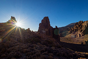 sendero roques de garcía - cañadas del teide - tenerife