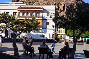 Puerto de Santiago en La Gomera