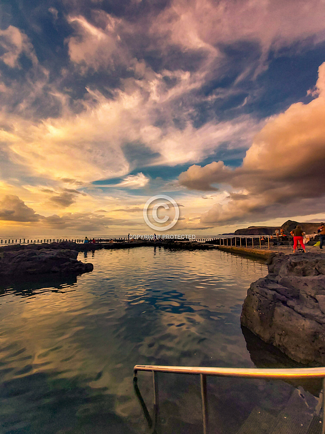 Sunset from Agaete