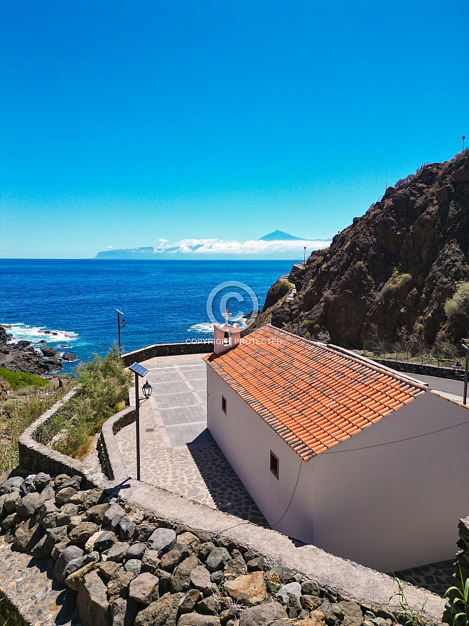 Ermita en la playa de San Marcos - Agulo - La Gomera