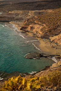 Playa Diego Hernández (spaghetti beach)